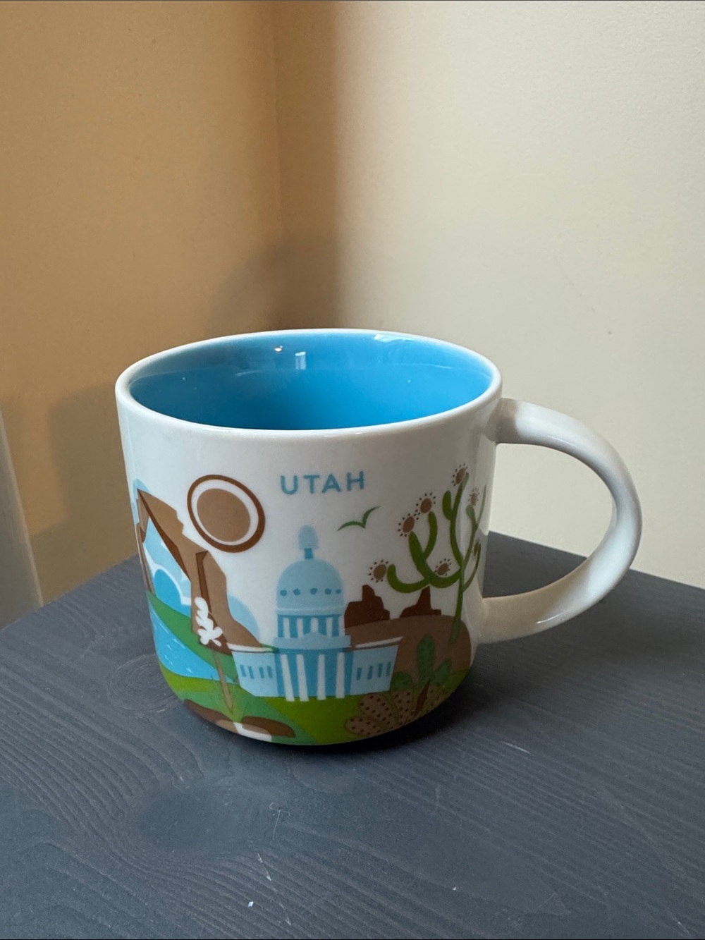NEW Starbucks You Are Here Utah: 14oz Ceramic Mug